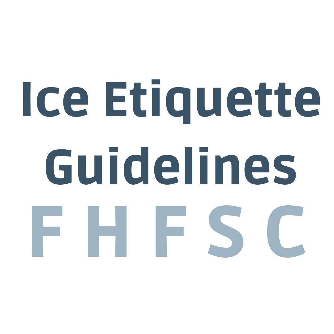 Ice Etiquette Guidelines Forest Hill Figure Skating Club